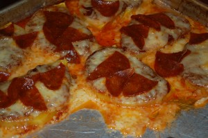 Pepperoni Squash Pizza
